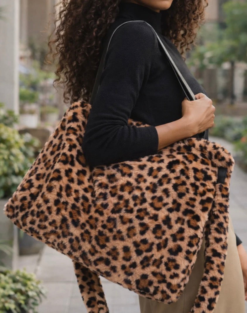 FAUX FUR Bag Chain Straps
