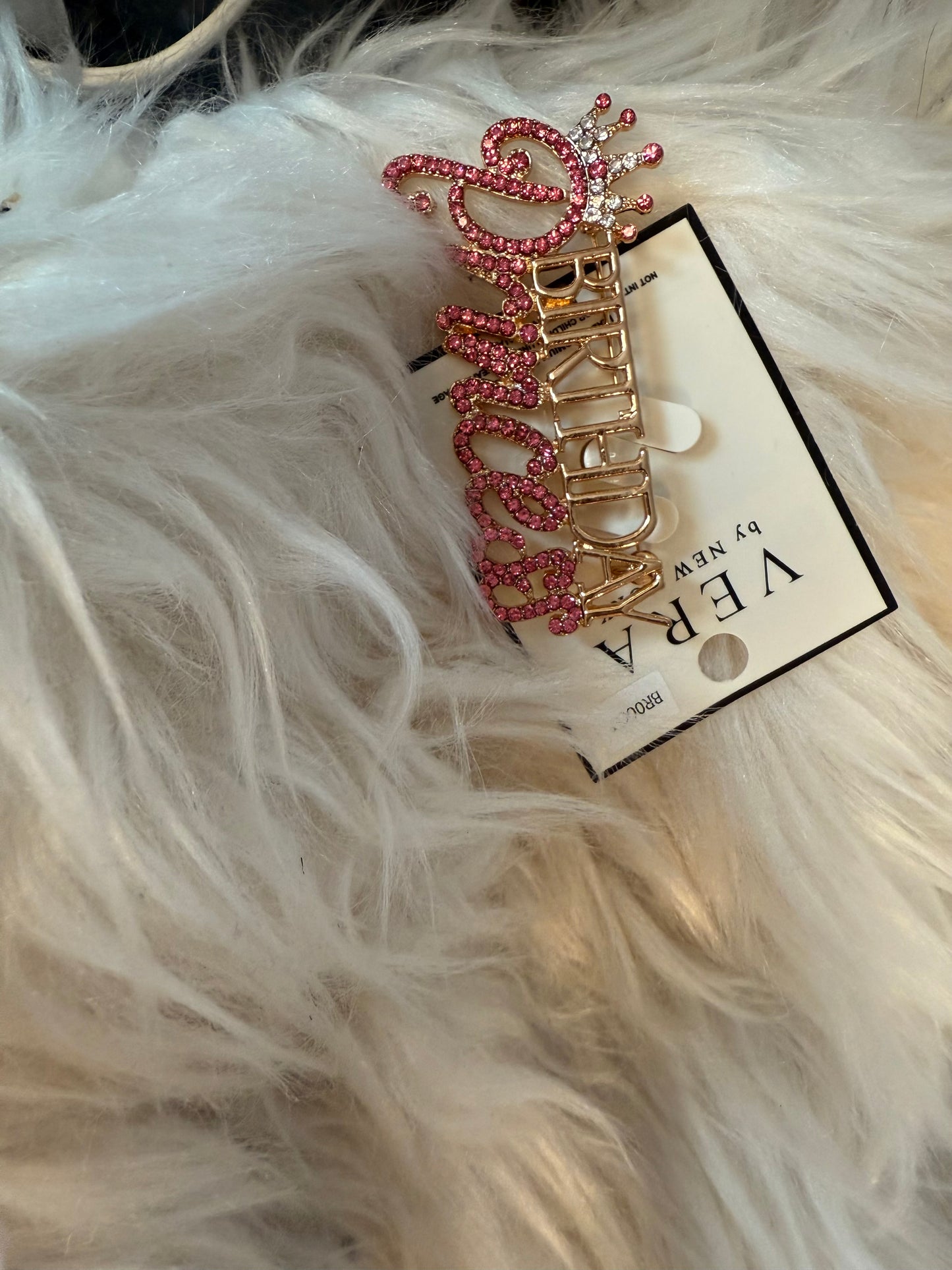 Large Birthday Princess Brooch