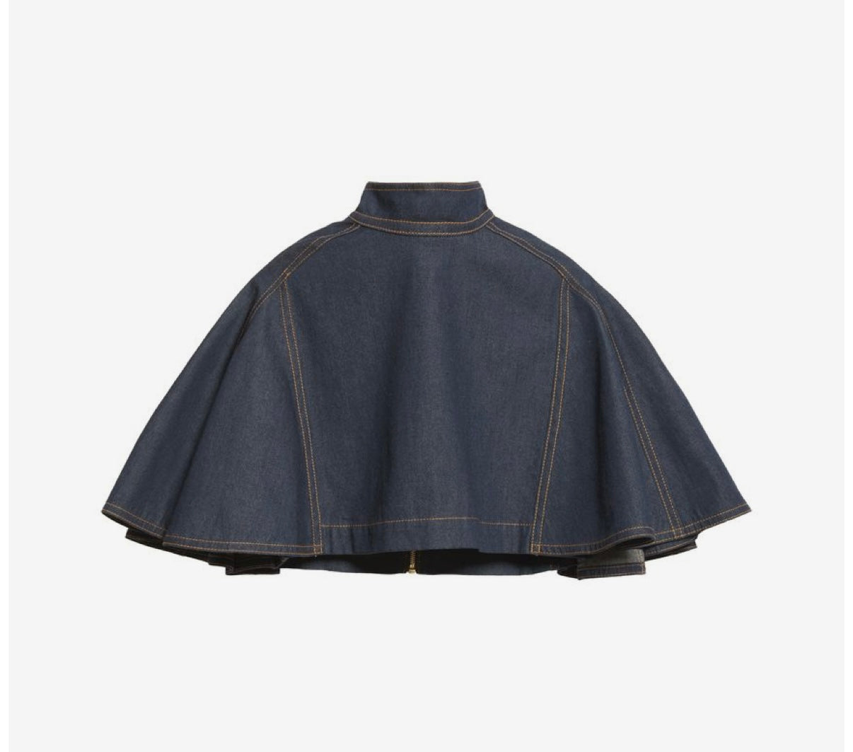 Black Denim Cape s/m
