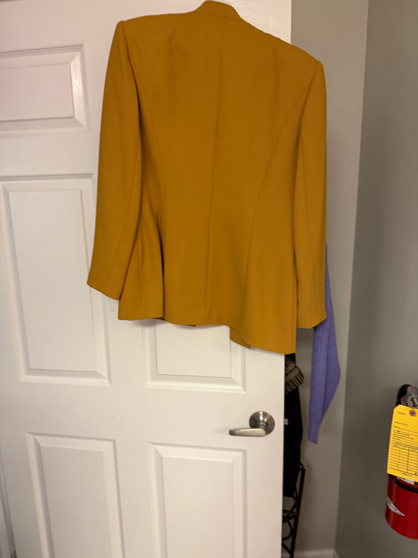 Mustard Blazer 12
