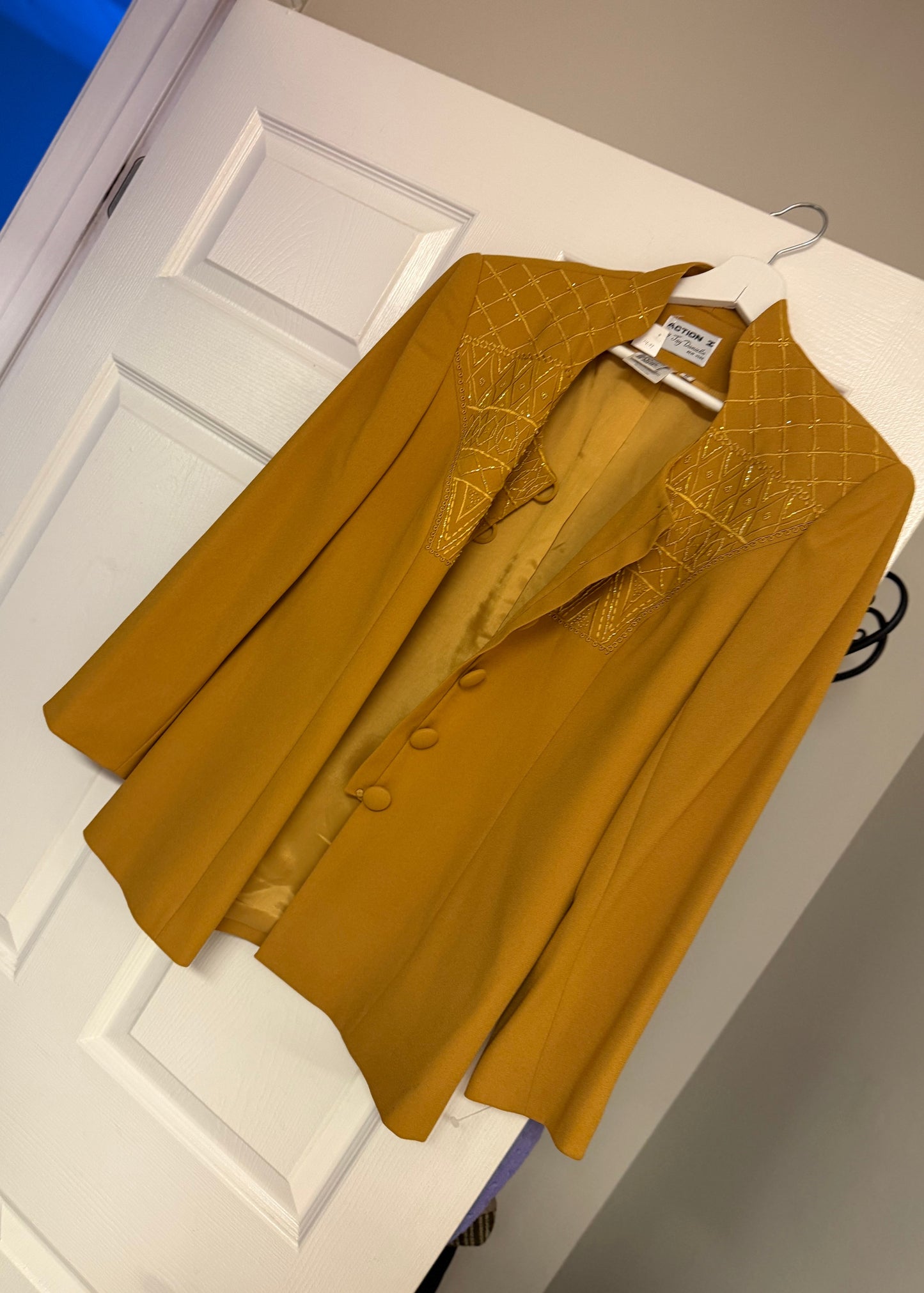 Mustard Blazer 12