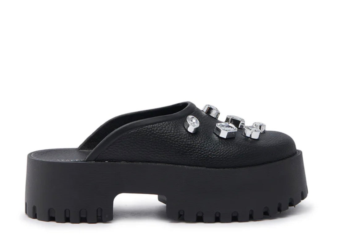 Clog Black Flat A 7