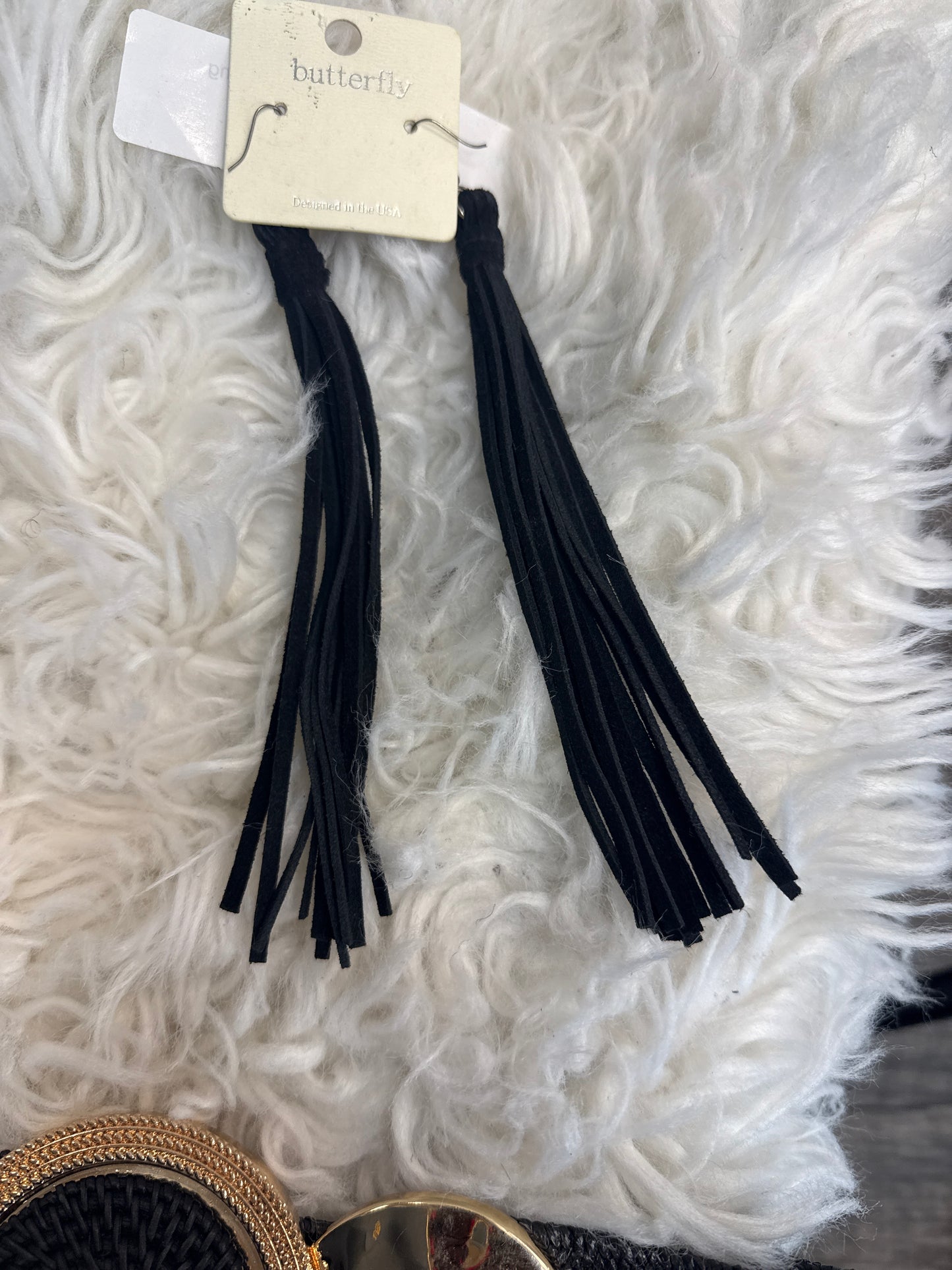 Short Western Tassel Earring