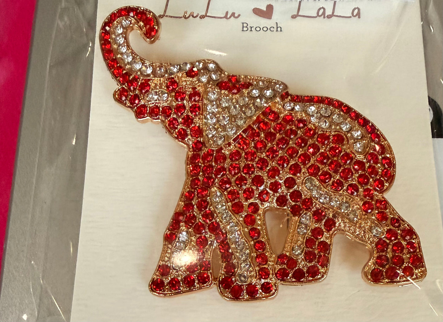 Over Size Elephant Brooch