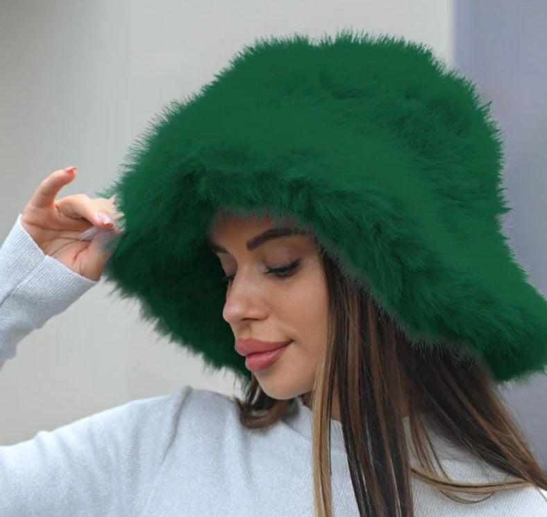 Over Size Fur Hat