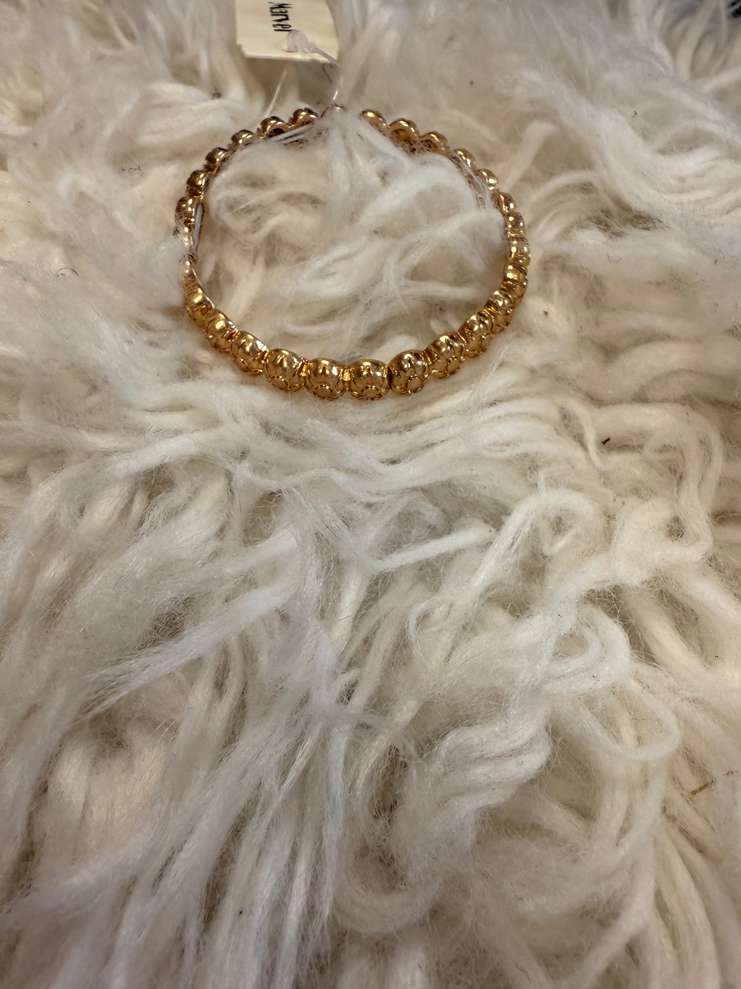 Textured Nugget Stretch Bracelet
