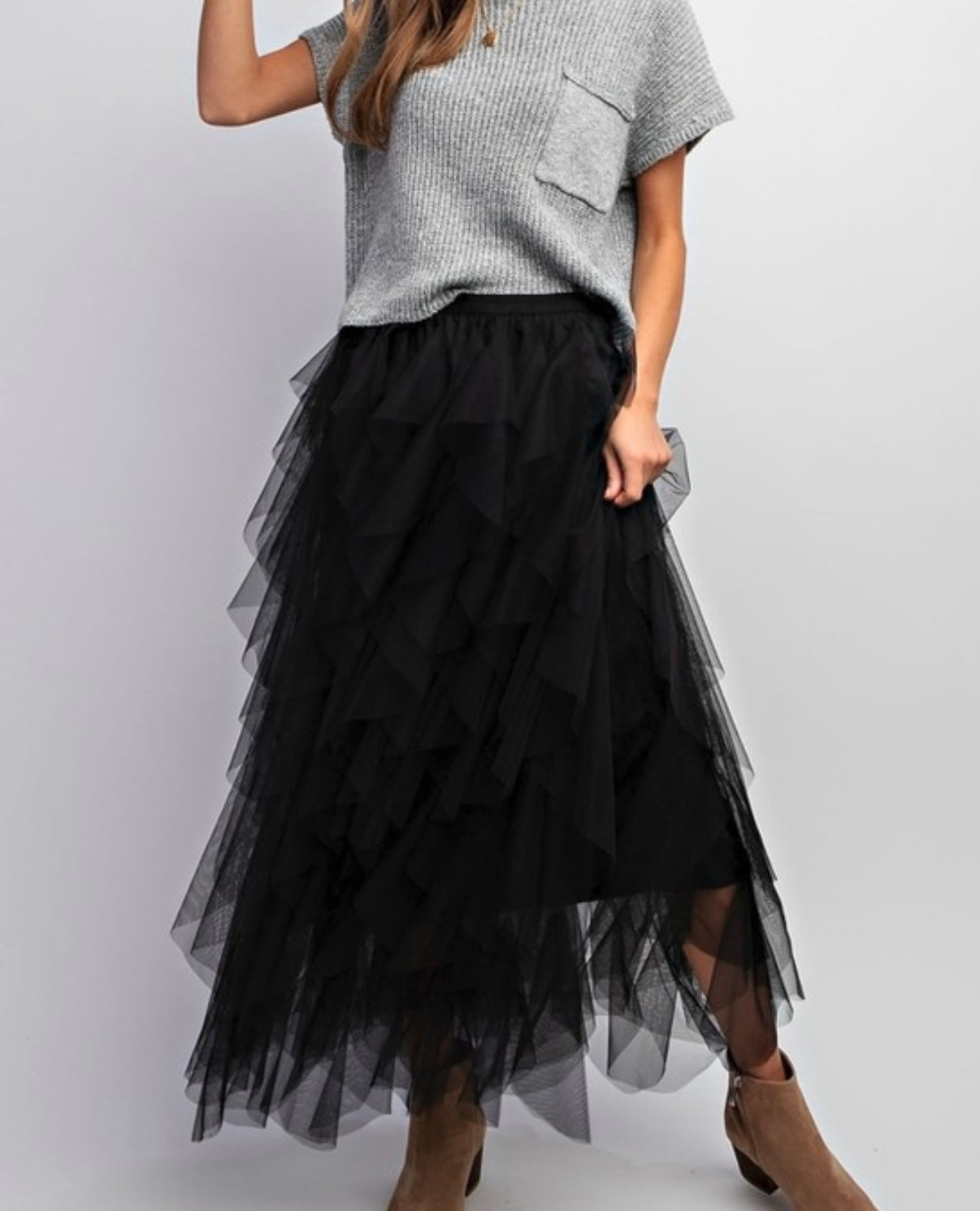 Tulle Skirt Black