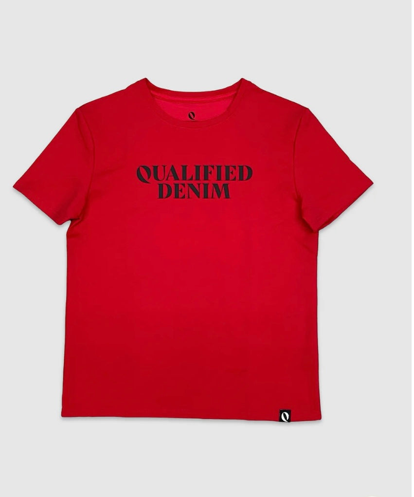 T Shirt Red Men Q SS Tep