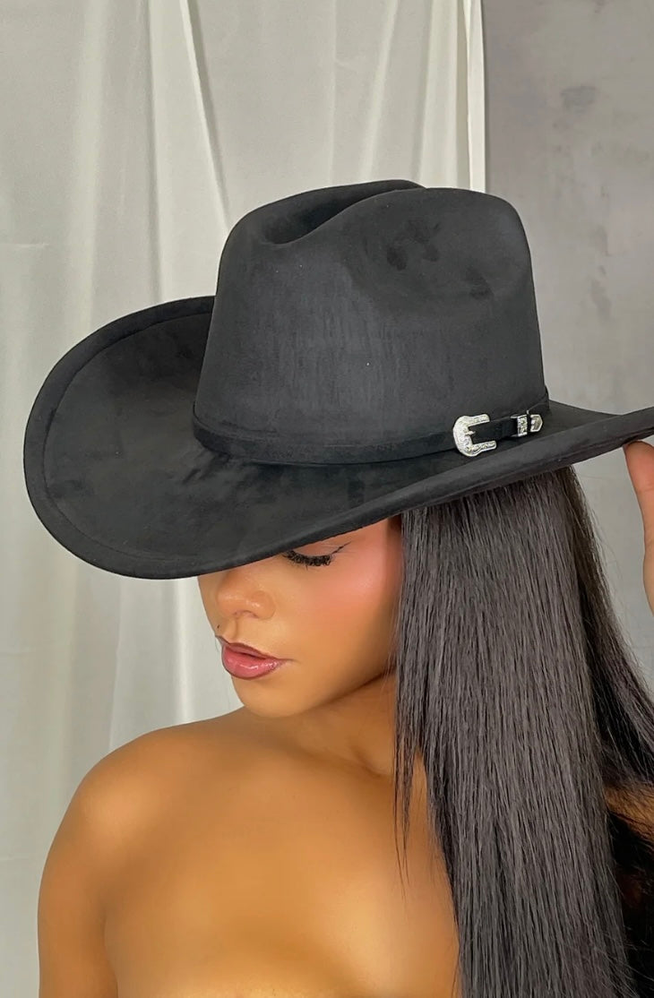 SUEDE COWBOY HAT