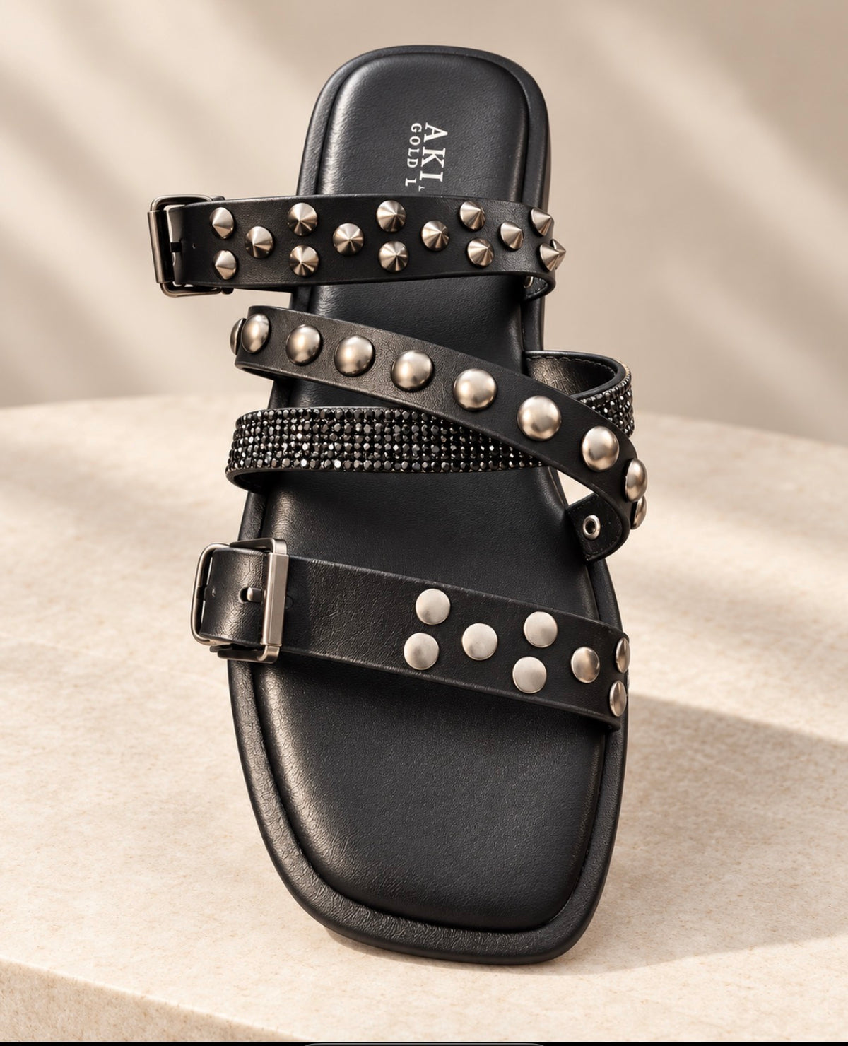 Studded Bling Slide A 9
