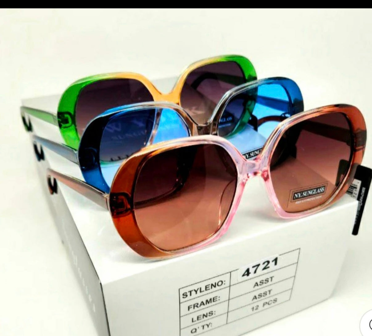 Circle Frame Sun Glasses