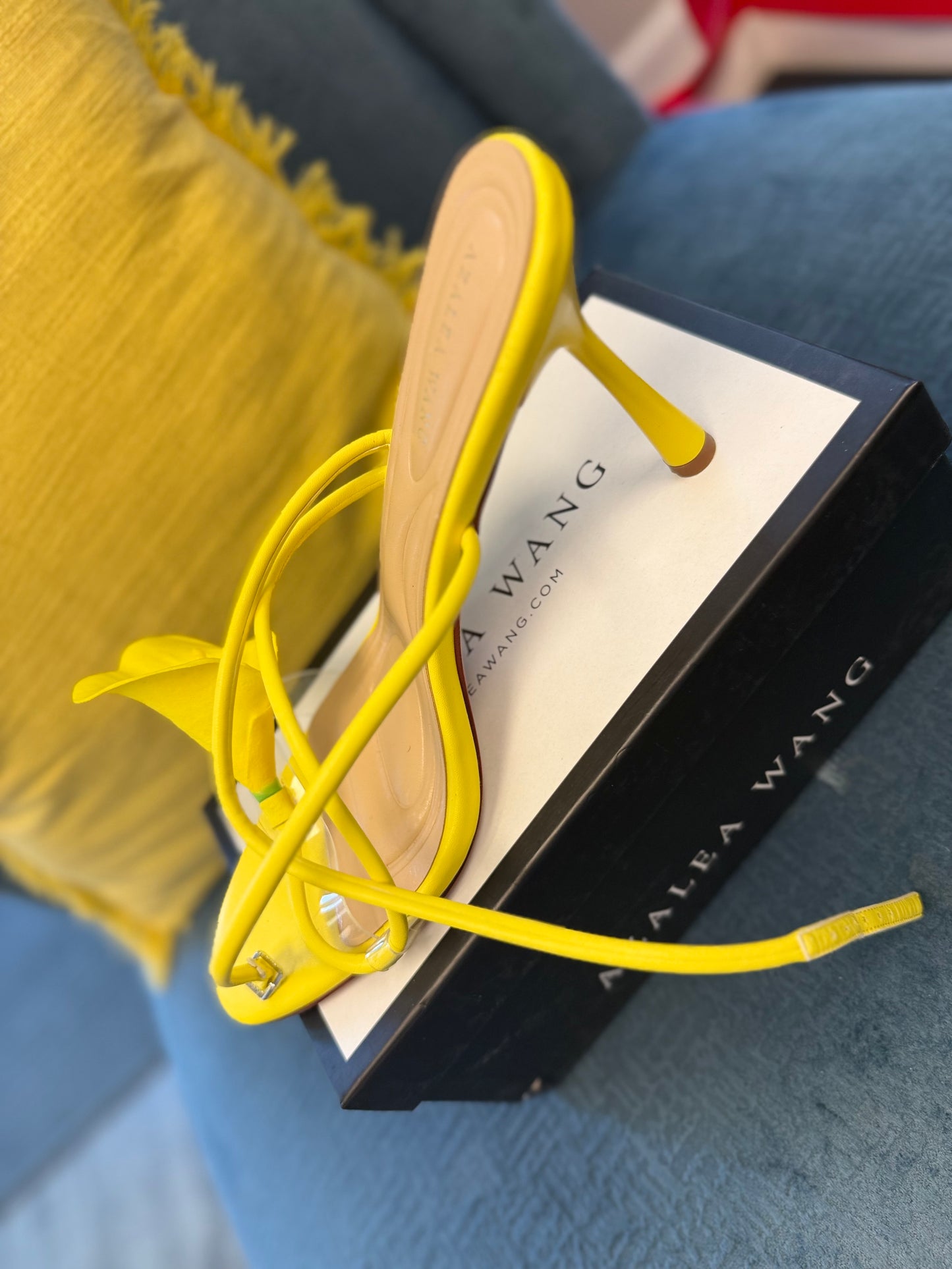 Yellow Flower Heel A