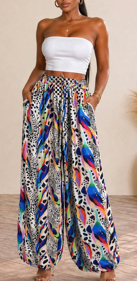 PRINTED JOGGER PANTS