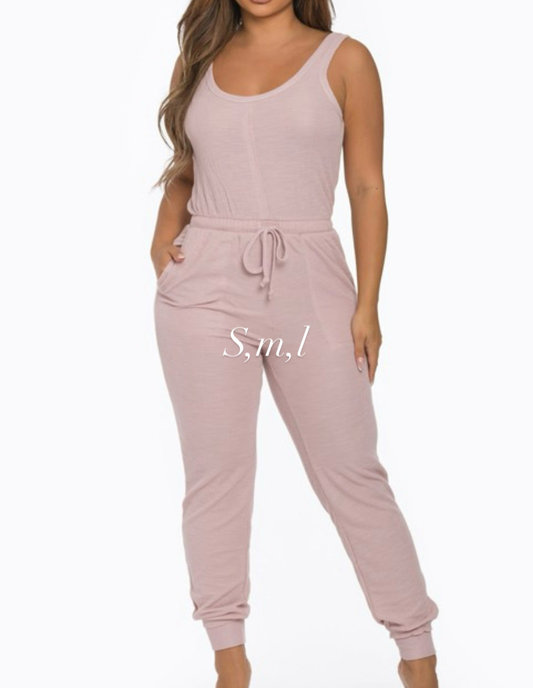 High Quality Knit Sleeveless Jumpsuits