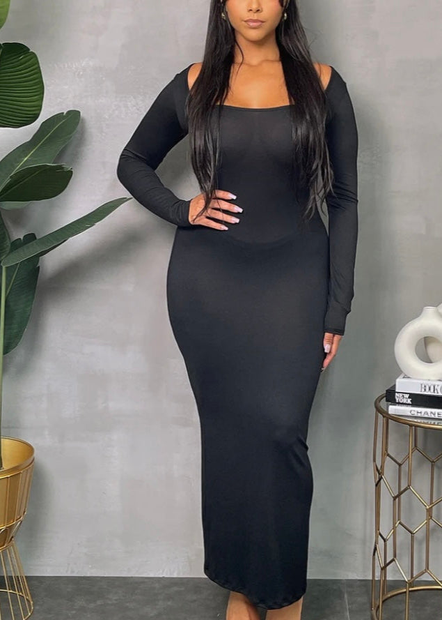 Black Max Off The Shoulder Plus