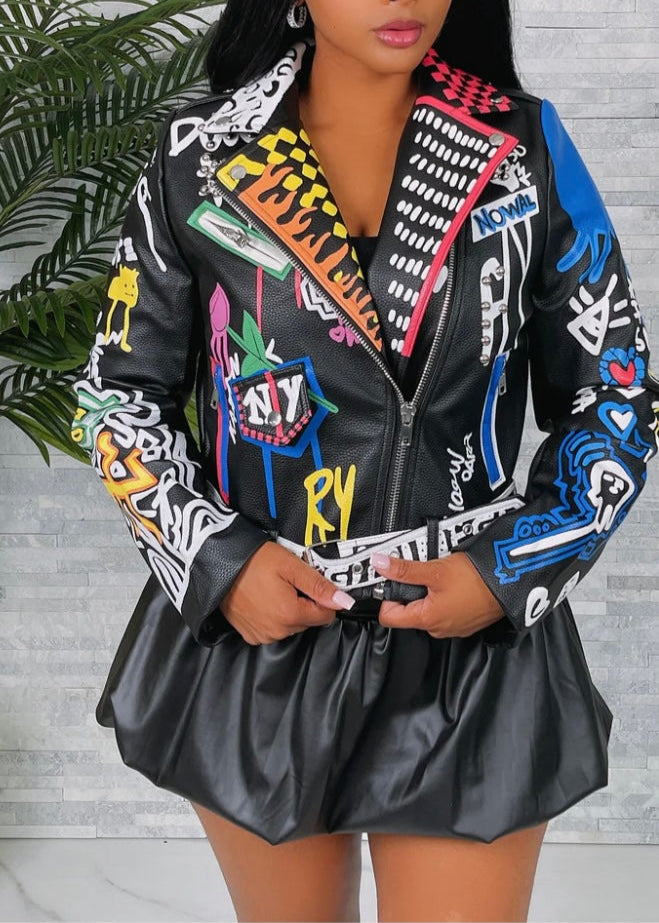 Leather Moto Jacket