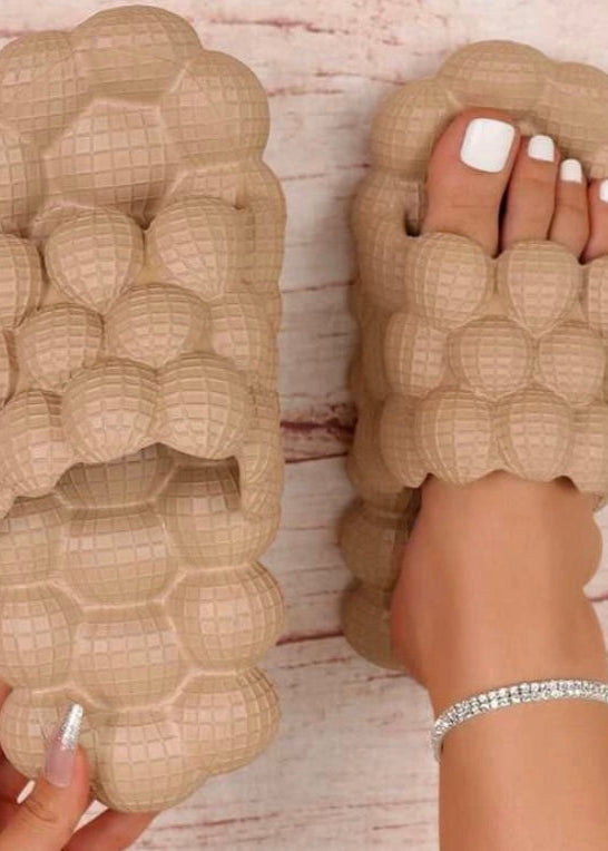 Bubble Slides Brown