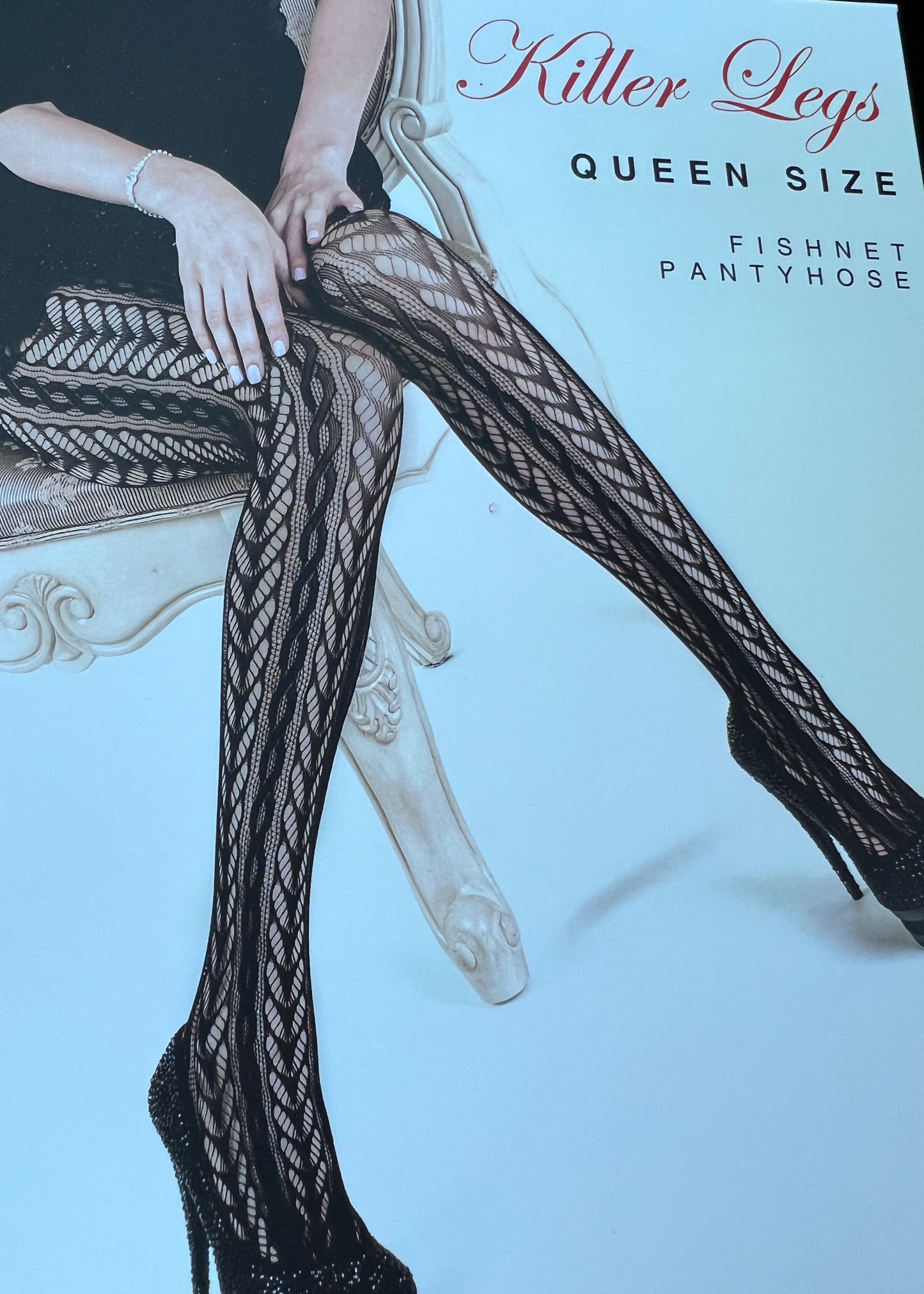 Black Fashion Design Stockings 150-250lbs