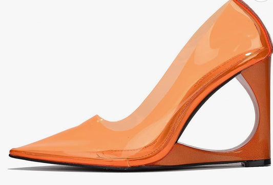 Ara Orange Heels