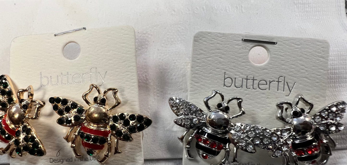 Bee Earrings