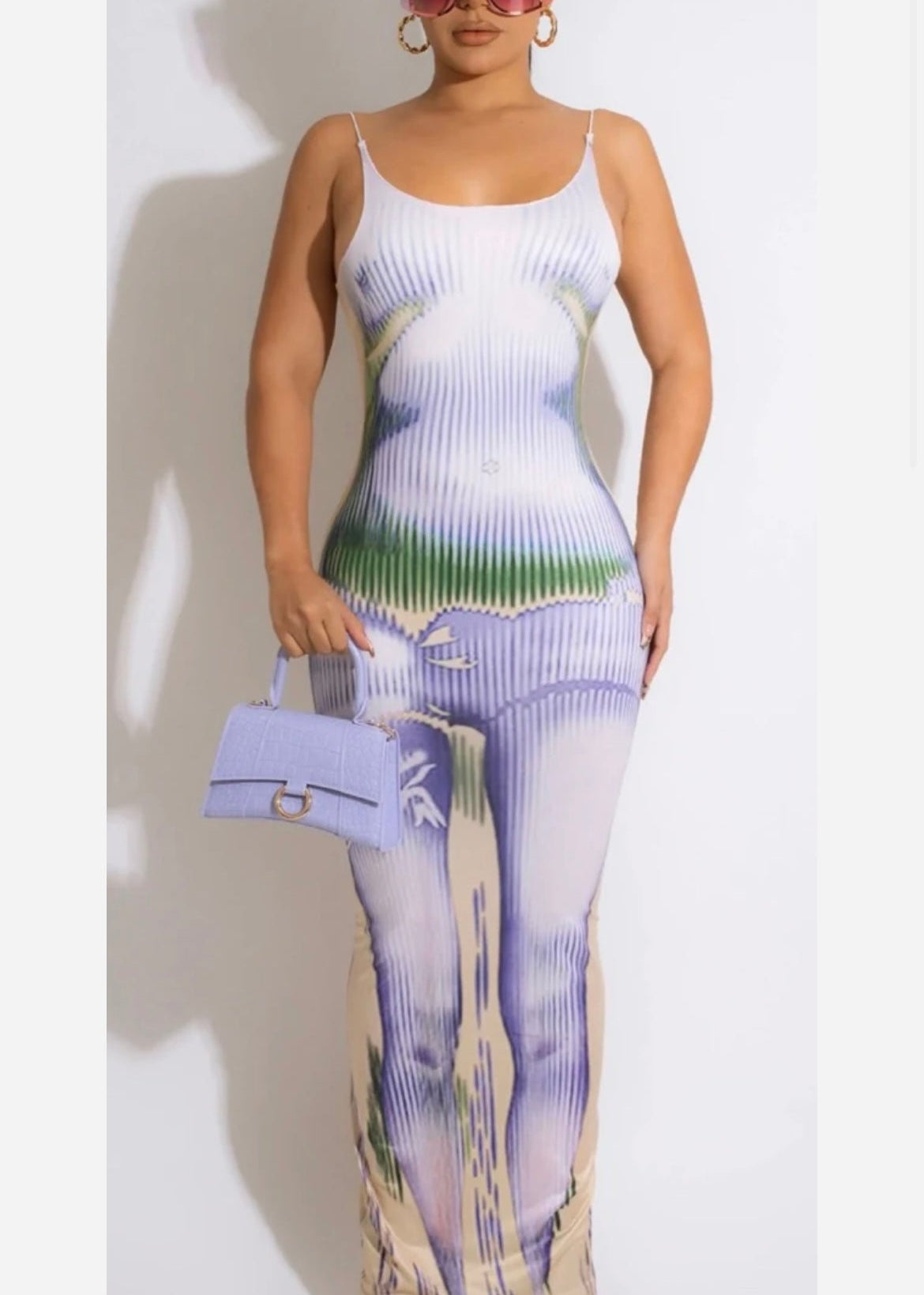 Radioactive Bodyprint Max Dress