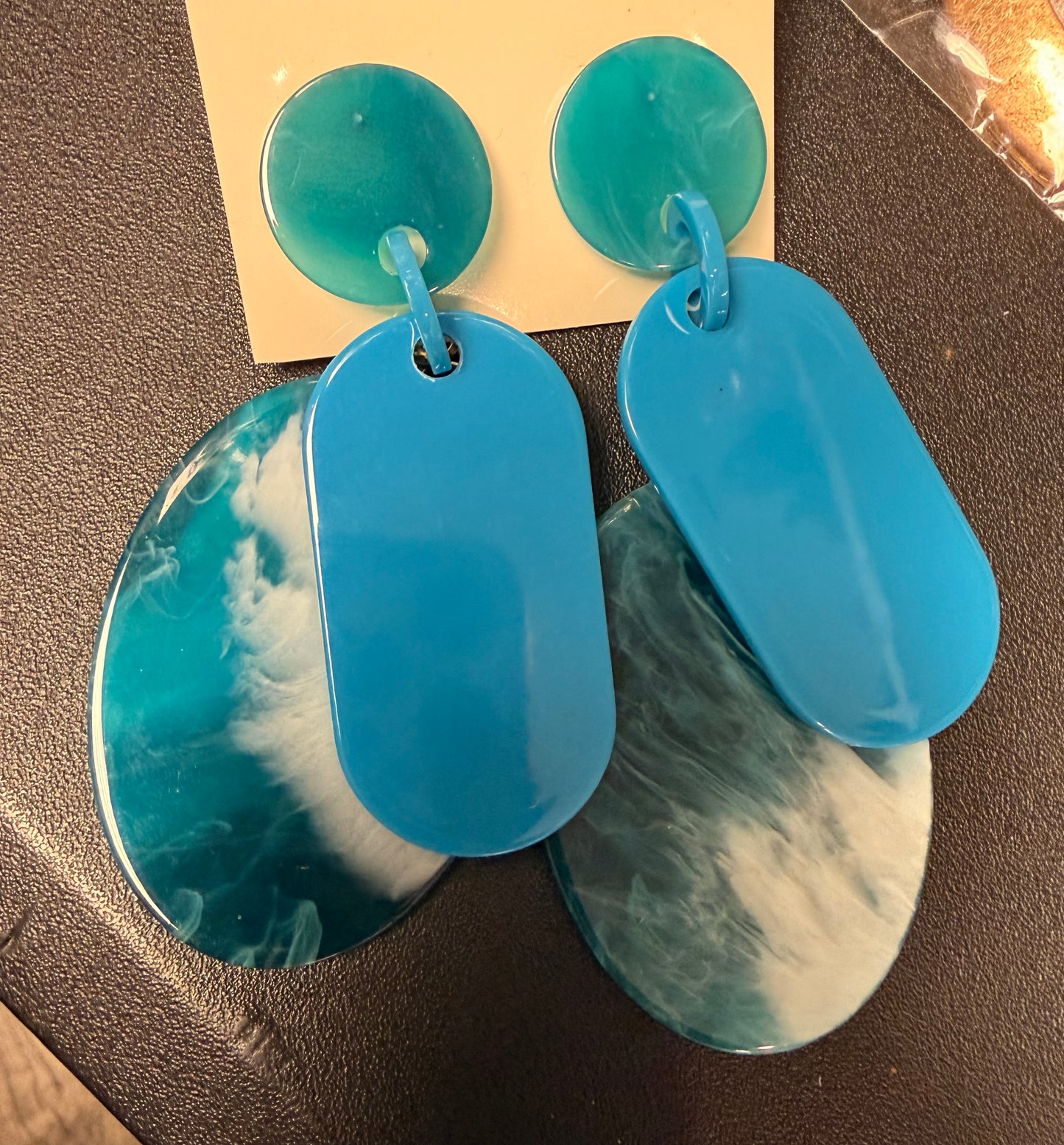 BlueTeal Earrings