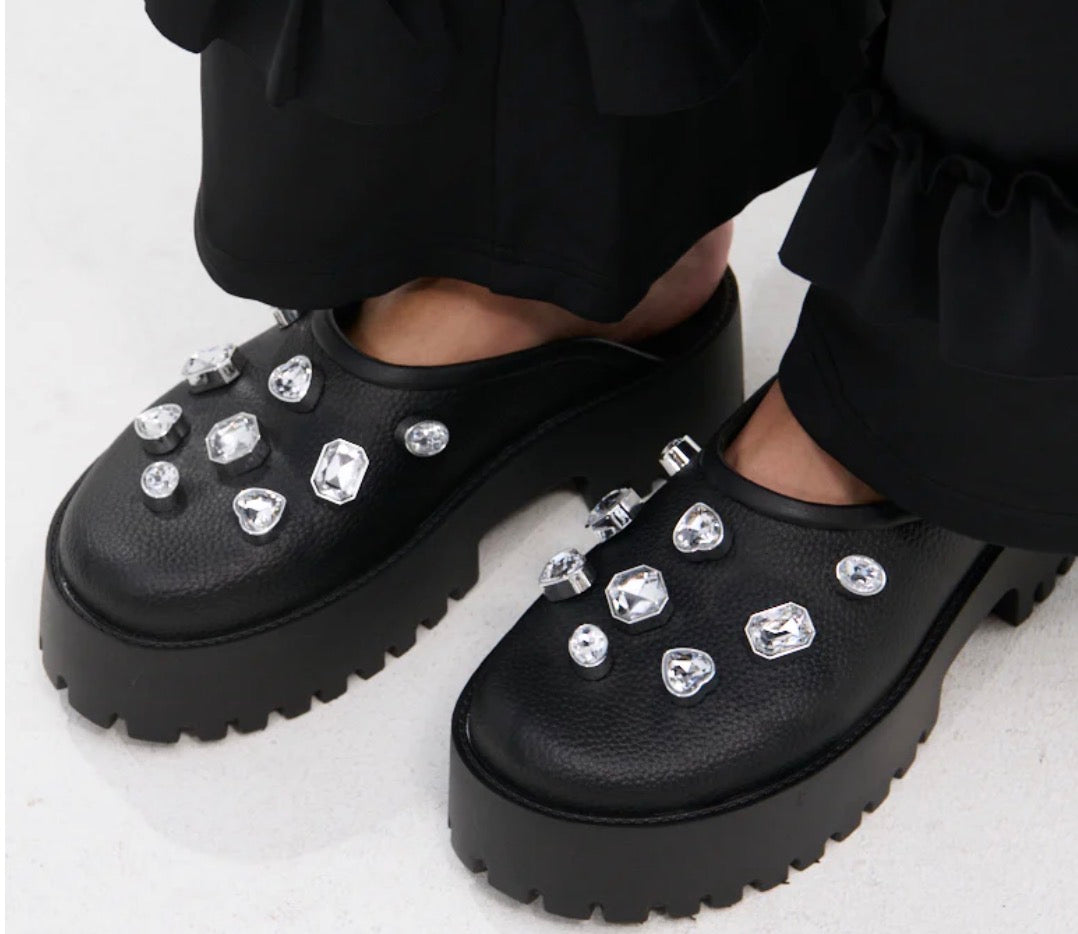 Clog Black Flat A 7