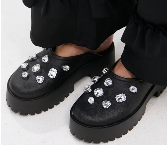 Clog Black Flat A