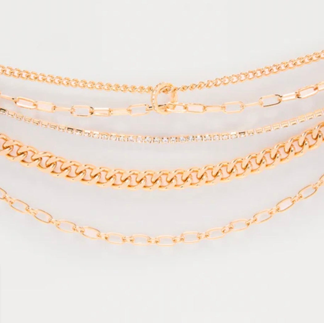 Chocker Three Necklace