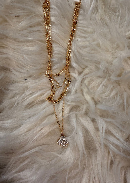 Neckless Cross With Earrings n