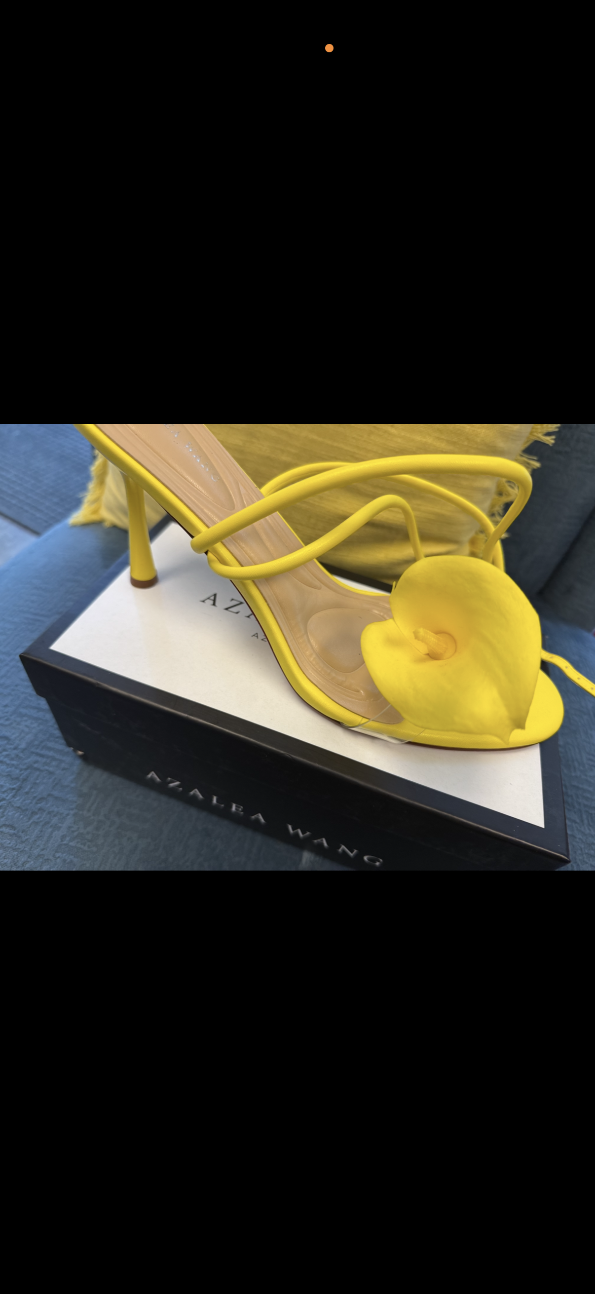 Yellow Flower Heel A