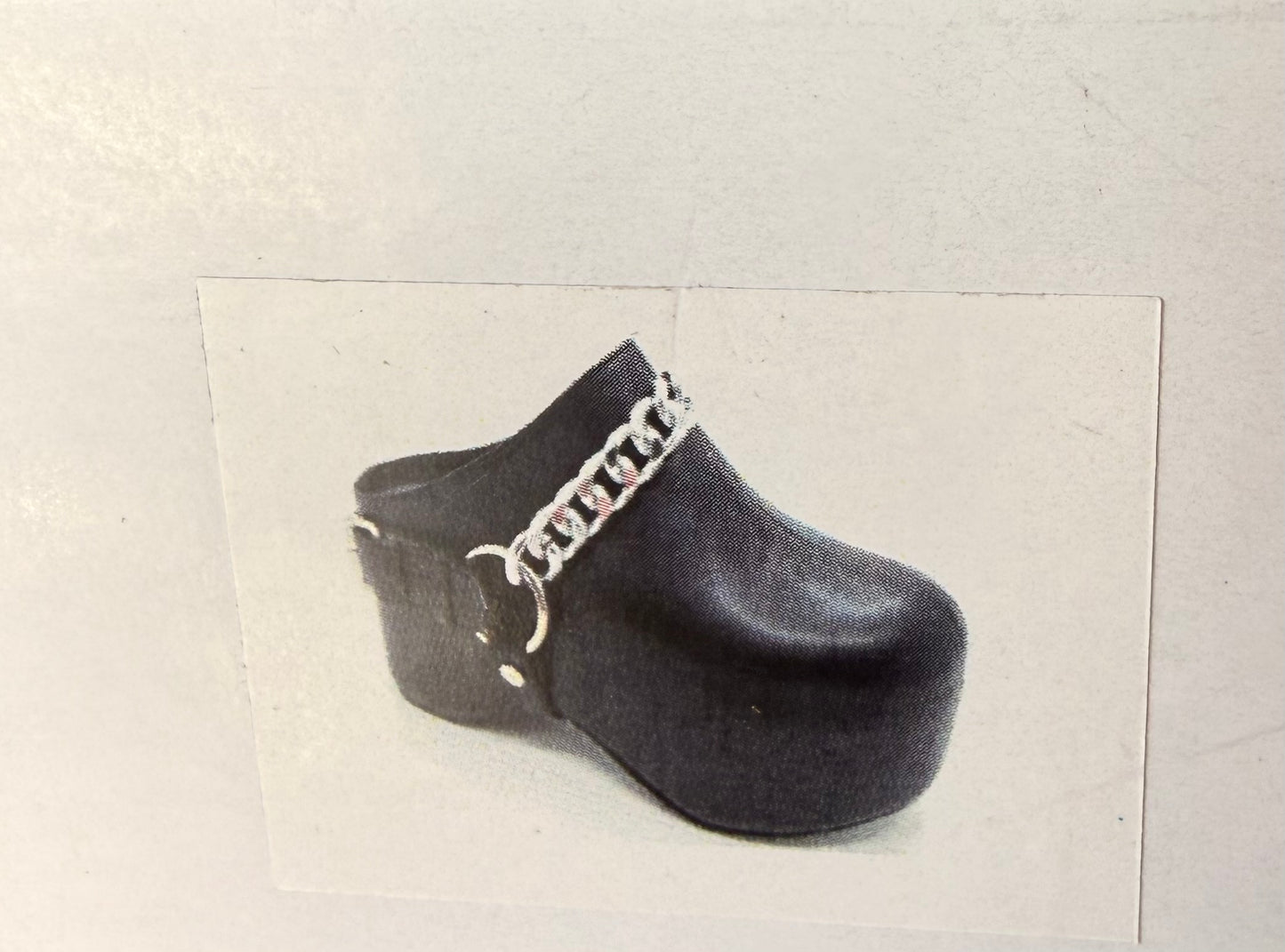 Clogs  With Chain Black A