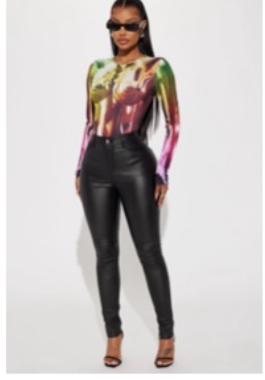 Black High Rise Pants l FN