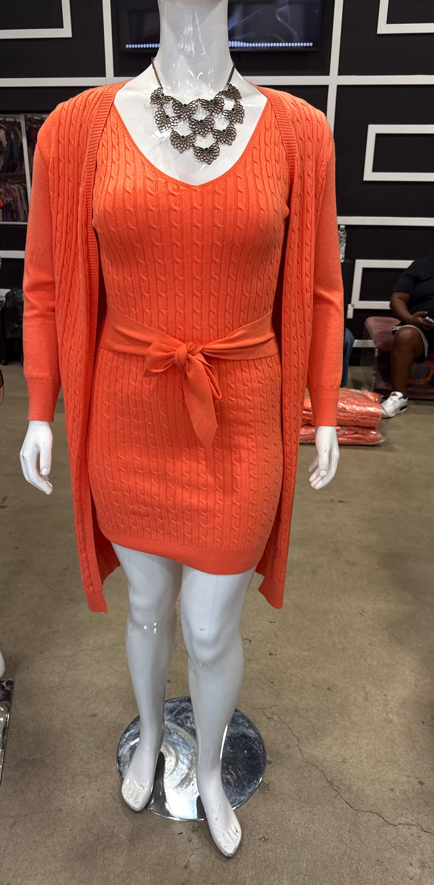 Skirt Set Orange FN