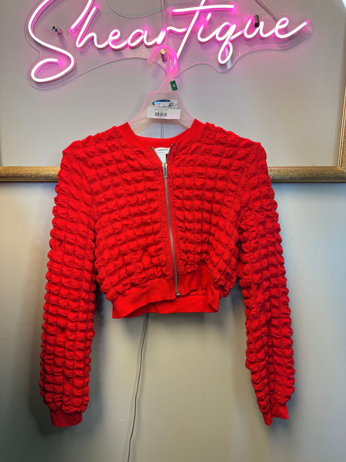 Bubble Red Jacket