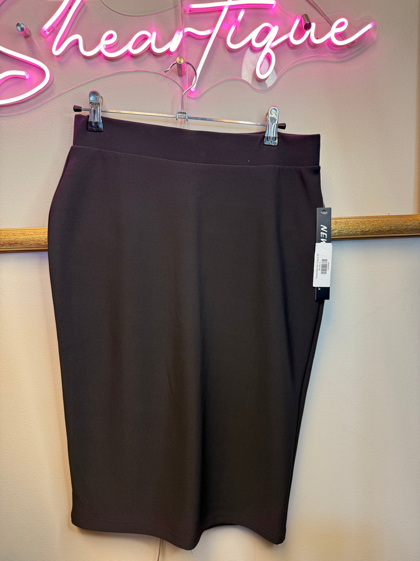 Pencil Skirt Be Gray 8.30