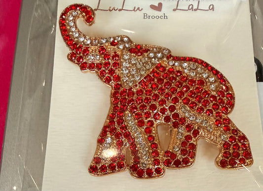 Over Size Elephant Brooch