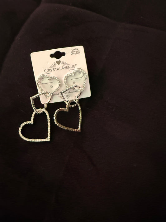 Thriple Heart Earring