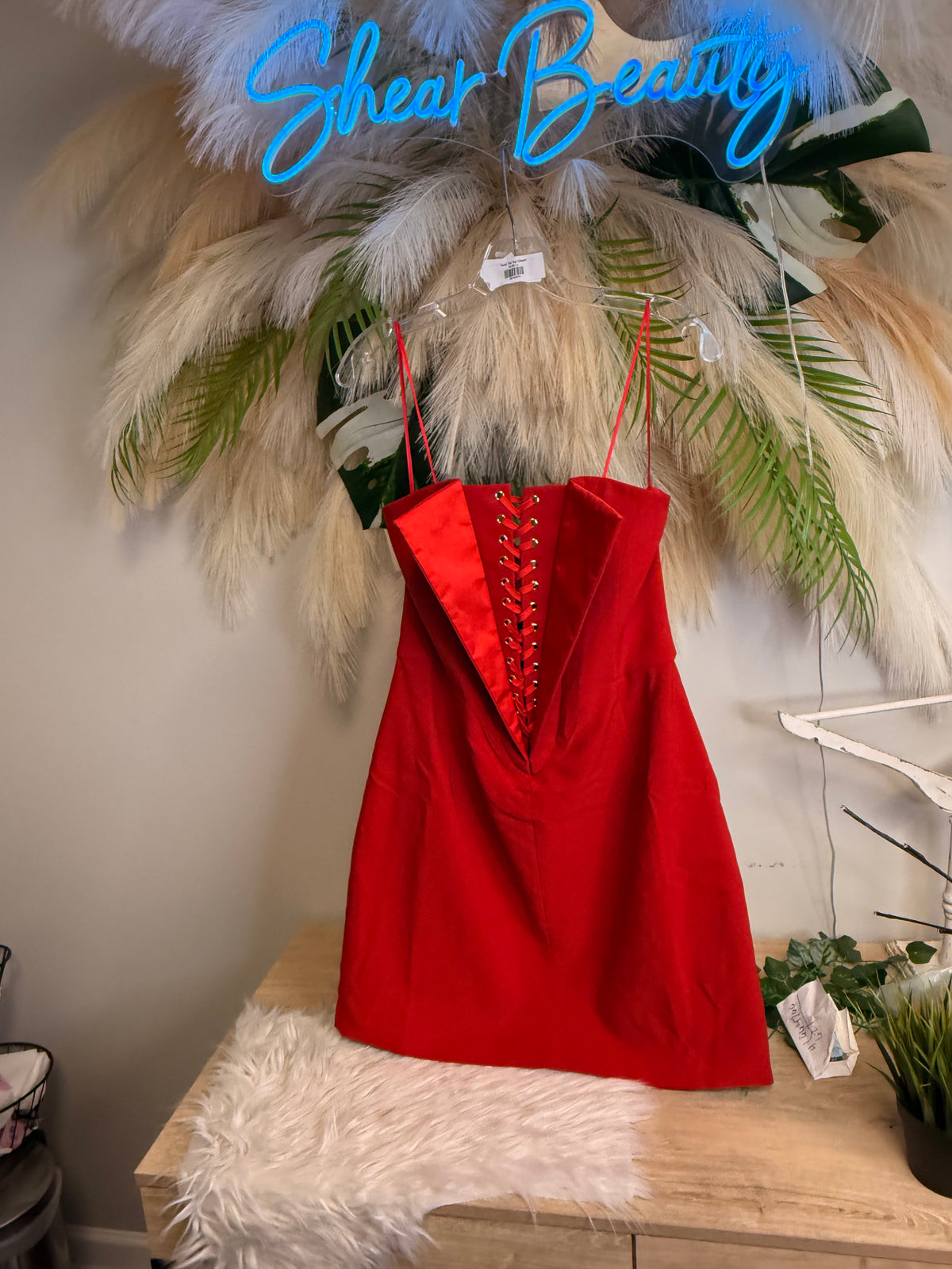 Red Tub Dress A