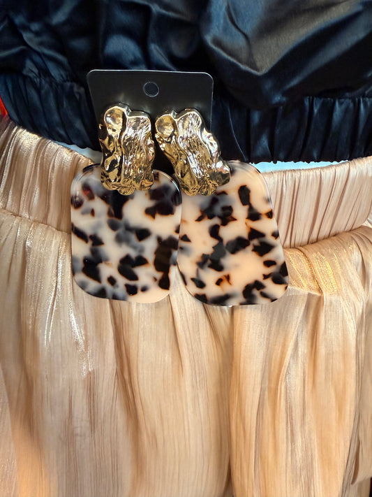 Long Gold/Color Earrings J