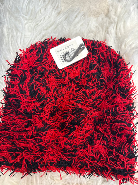 Red/Black Beanie Hat n