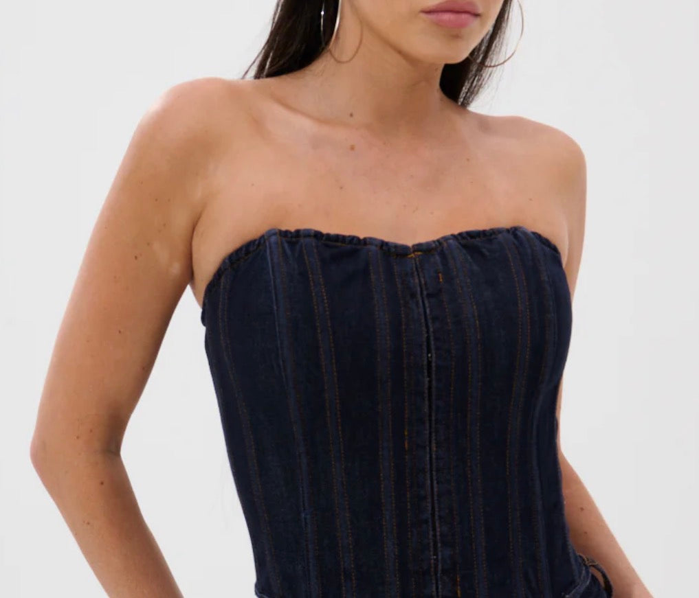 DENIM CORSET A m