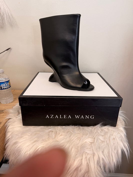 Wedge Bootie Black A