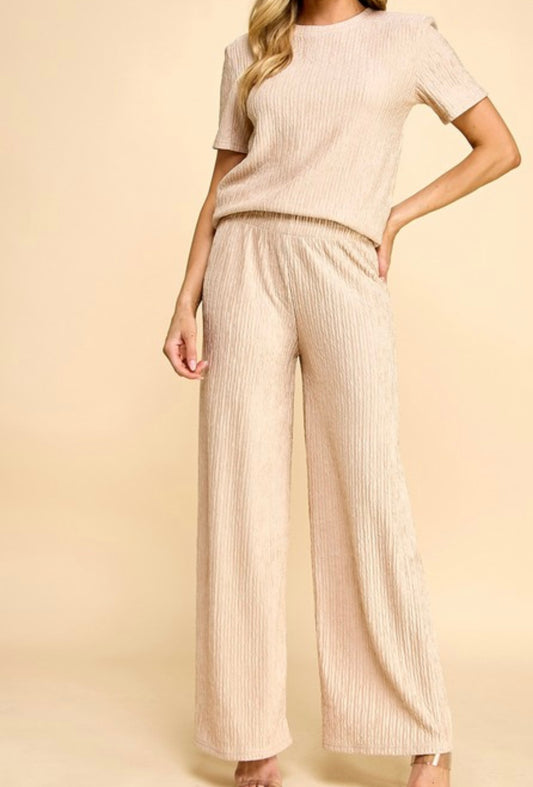 Plus Size Crinkle 2-piece  Coco