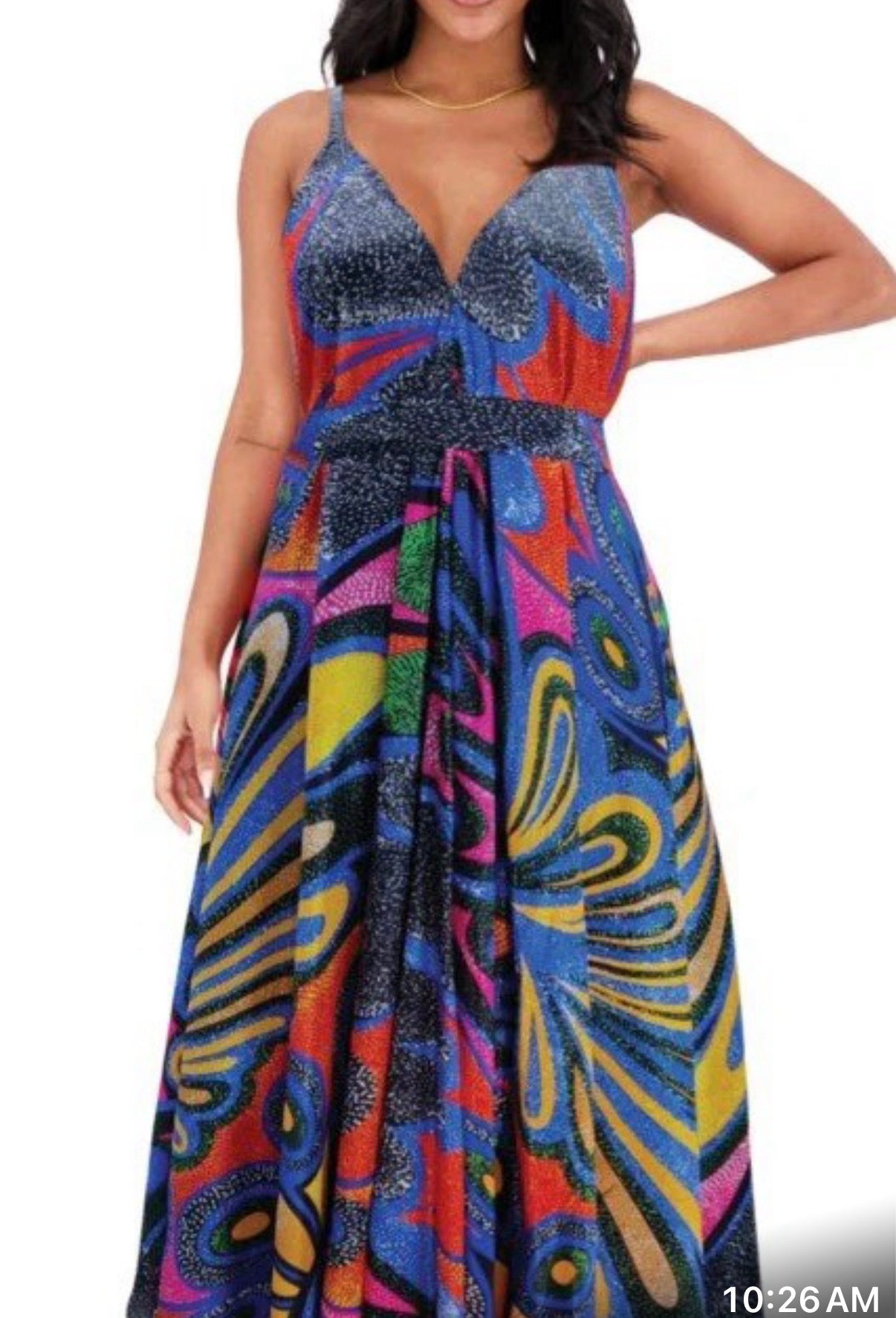 Long Max Spaghetti Straps One Size