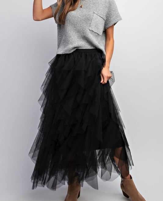 Tulle Skirt Black