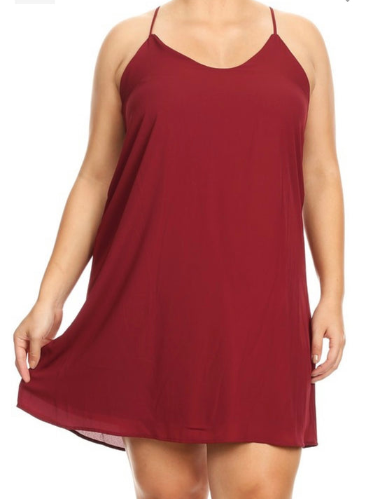 Racerback, Slip Dress