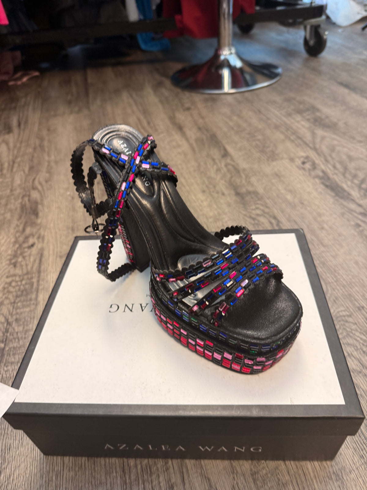 Bling Chunky Heel A
