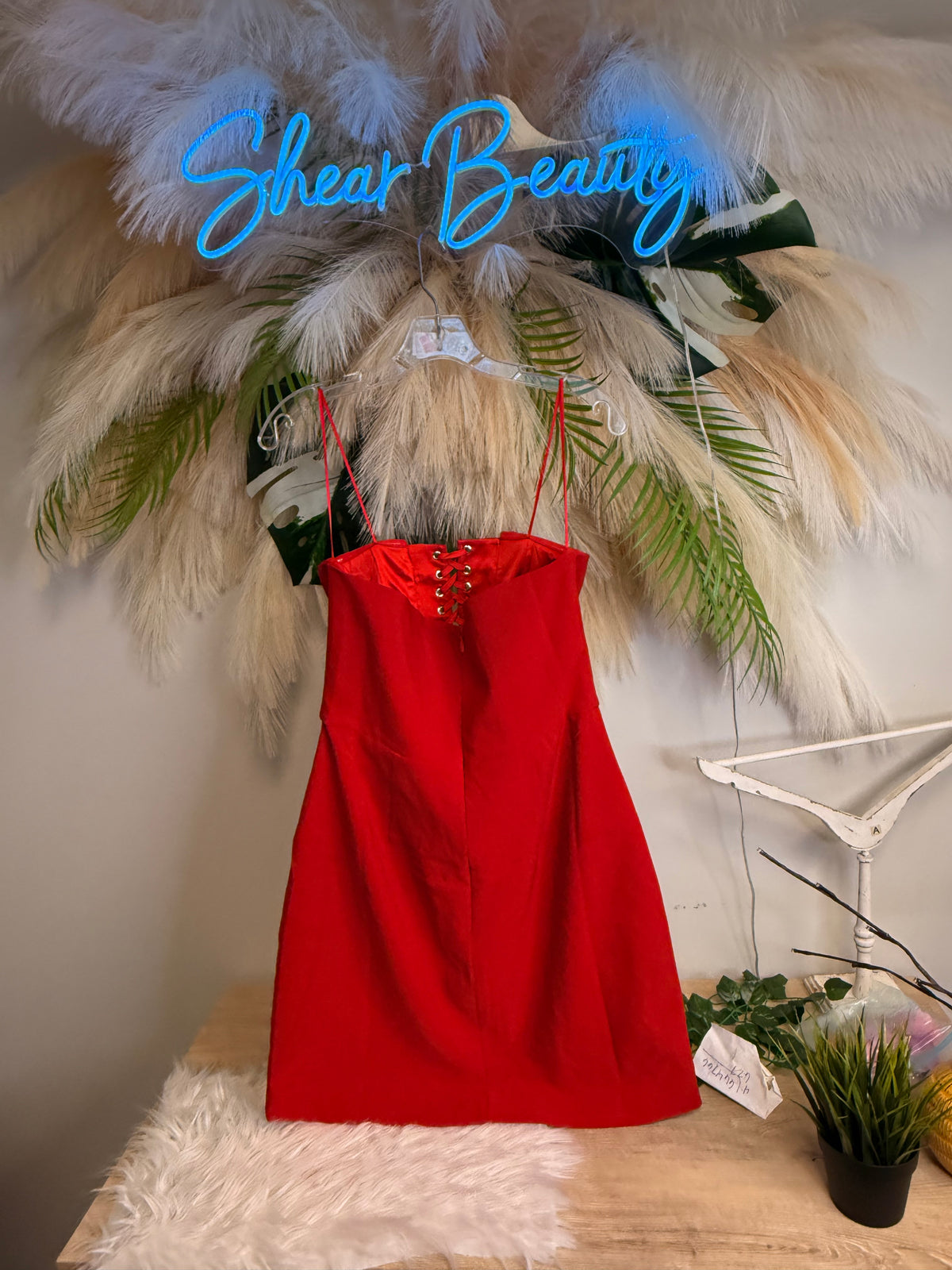 Red Tub Dress A