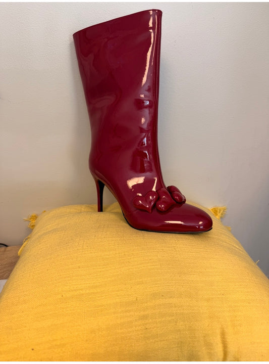 Brow/Red  Bootie A